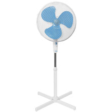 Household fans bestron ASV45W - Household blade fan - Blue,White - Floor - 45 cm - 75° - 1020 - 1220 mm