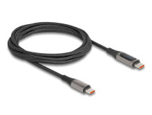 Delock 86809 - Sync- & Ladekabel USB-C -> C Ladedisplay 100 W 2 m