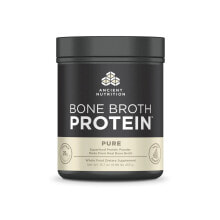Коллаген Ancient Nutrition Bone Broth Protein Протеиновый порошок из костного бульона для поддержки суставов. кожи и мышц 455 г
