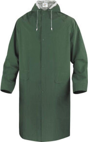 DELTA PLUS Raincoat, 1.2 m, hood, green XXL (MA305VEXX2)