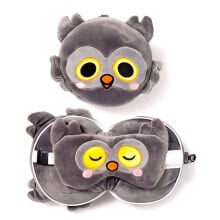 PUCKATOR Owl Winston Adoramals Pillow And Eye Mask