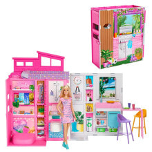 Купить куклы и пупсы для девочек Barbie: BARBIE 65Th Anniversary With Furniture And 4 Room Apartment Doll