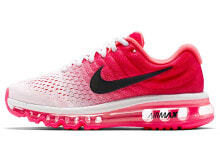 Nike Air Max 2017 Hot Punch 减震防滑 低帮 运动休闲鞋 女款 亮粉 / Кроссовки Nike Air Max 2017 Hot Punch 849560-103