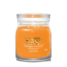 Ароматические диффузоры и свечи aromatic candle Signature glass medium Farm Fresh Peach 368 g