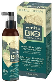 Biobehandlung gegen Haarausfall und Vergrauung - Venita Bio Natural Care Anti-Hair Loss