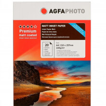 Купить фотоаппараты моментальной печати Agfa: AGFA Premium Double Side Matt-Coated A4 20 Sheets Photo Paper