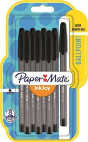 Paper Mate PAPER MATE Kugelschreiber InkJoy 100 Kappe 8St. M Schwarz