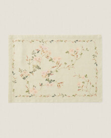 Pack of cherry blossom cotton placemats (pack of 2)