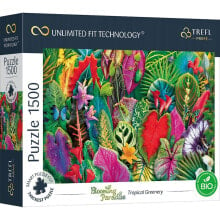 Купить детские развивающие пазлы Trefl: TREFL Prime Tropical Greenery 1500 Units puzzle