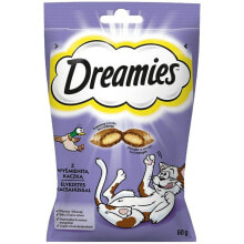 Snack for Cats Dreamies Sweets Duck 60 L 60 g