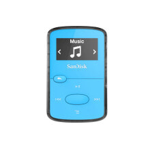 Clip Jam - MP3 player - 8 GB - OLED - USB 2.0 - FM radio - Blue