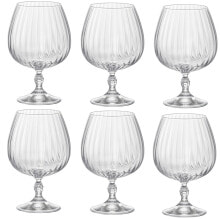 Купить посуда и приборы для сервировки стола Bormioli Rocco: Cognac-Glas America 20's 6er Set