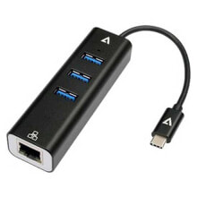 V7 UCRJ45 USB-C To USB-A Adapter