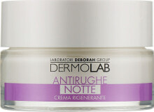 Regenerierende und glättende Anti-Falten-Nachtcreme für alle Hauttypen - Deborah Milano Dermolab Regenerating Anti-Wrinkle Night Cream