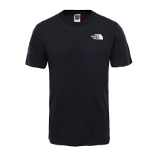 Мужские спортивные футболки мужская футболка спортивная черная однотонная The North Face Simple Dom