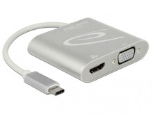 Адаптер-переходник DeLOCK 87705  0,15 m USB Type-C HDMI + VGA (D-Sub)