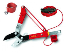 Hand-held garden shears, pruners, height cutters and knot cutters wOLF-Garten RC-M - Black - Metallic - Red - Battery