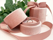 Pink Ribbon Ring Gift Box LTR-3/P/A5