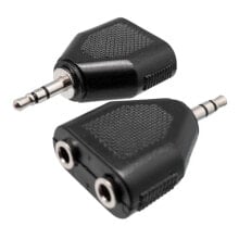 EUROCONNEX 1102 Estereo /F Jack Splitter 1x2 M 3.5 mm