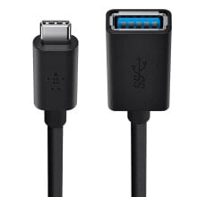 BELKIN F2CU036btBLK USB-C To USB A Adapter