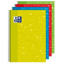Notebook Oxford Write & Erase Multicolour Din A4 4 Pieces 80 Sheets