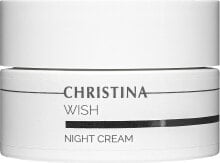 Revitalisierende und glättende Nachtcreme - Christina Wish Night Cream