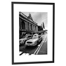 PAPERFLOW 12CCFA4.01 - Aluminium - Perspex - Black - Picture frame set - Rectangular - Landscape/Portrait - 217 mm