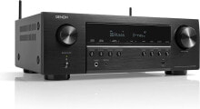 Denon AVR-S760H 7.2 Channel AV Receiver with Dolby Atmos, DTS:X, 6 HDMI Inputs and 1 Output, 8K HDMI, Bluetooth, WiFi, AirPlay 2, HEOS Multiroom, Alexa Compatible