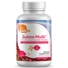 Витаминно-минеральные комплексы zahler Junior Multi Natural Cherry Мультивитаминный комплекс для детей 90 жевательных таблеток с натуральным вишневым вкусом