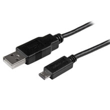 STARTECH Slim Micro B To USB A 50 cm USB Cable