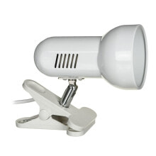 Desk lamp Activejet AJE-CLIP White Metal Plastic 60 W