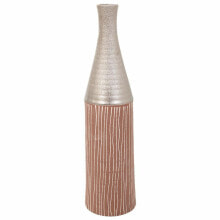 Vase Alexandra House Living Silver Ceramic 13 x 53 x 13 cm