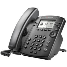 VoIP-оборудование pOLY VVX 311 IP-телефон Черный Проводная телефонная трубка ЖК 6 линий 2200-48350-019