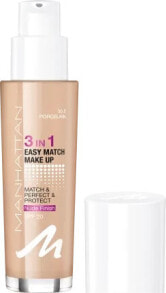 Foundation 3in1 Easy Match Porcelain 30.2, LSF 20, 30 ml