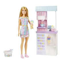 Model dolls bARBIE Ice Cream Shop Playset And Accessories Doll