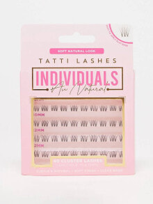 Tatti Lashes – Individuals – Einzelne falsche Wimpern - Au Natural