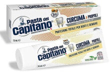 Zahnpasta Kurkuma und Propolis - Pasta Del Capitano, Turmeric & Propolis Ecological Packaging