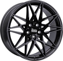 Колесный диск литой MAM B2N black painted 8.5x19 ET45 - LK5/112 ML72.6