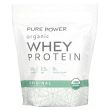 Organic Whey Protein Pure Powder, Original, 13.5 oz (382.5 g)