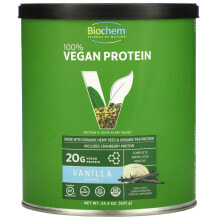 100% Vegan Protein, Vanilla, 24.4 oz (691 g)