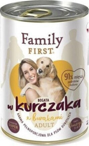 Family First FamilyFirst Bogata w kurczaka+burak adult 400g