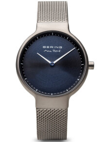 Женские наручные кварцевые часы Bering браслет из нержавеющей стали. Водонепроницаемость: 5 АТМ.  Антибликовое сапфировое стекло.