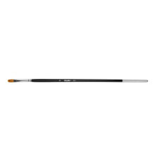 MILAN Polybag 6 Premium Synthetic CatS Tongue Paintbrushes With Long Handle Series 642 Nº 8
