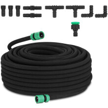 Hose drip line for plant irrigation watering KIT + connector 3/4 50 m