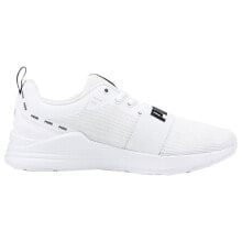 Puma Wired Run Signature Running Mens White Sneakers Athletic Shoes 384601-01 купить онлайн