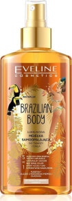 Eveline Brazilian Body Self-tanning Mist Спрей для автозагара для тела 150 мл