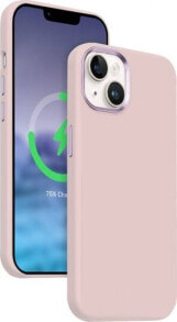 Crong Etui Color Cover LUX Magnetic iPhone 15 Plus MagSafe Różowe