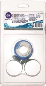 GRE ACCESSORIES Cintaflon+4 Clamps 38-32 mm