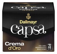 Dallmayr Crema d'Oro - Coffee capsule - Coffee - Nespresso - 10 pc(s)