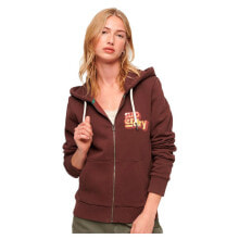 SUPERDRY 70´S Classic Logo Full Zip Sweatshirt